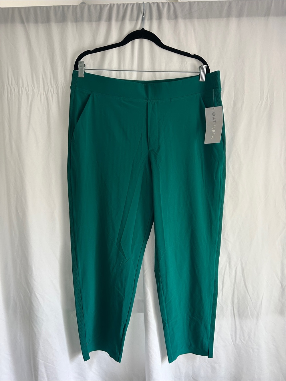 Athleta Brooklyn Ankle Pant in Teal Green
